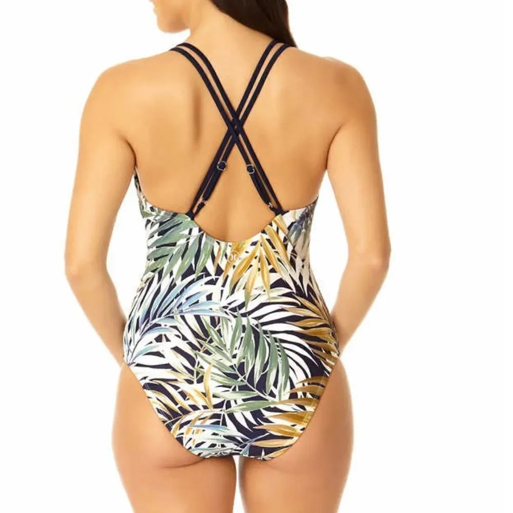 Hurley Ladies' Swimsuit UPF 50+ Sun ProtectionRemovable Cups - Picture 4 of 5